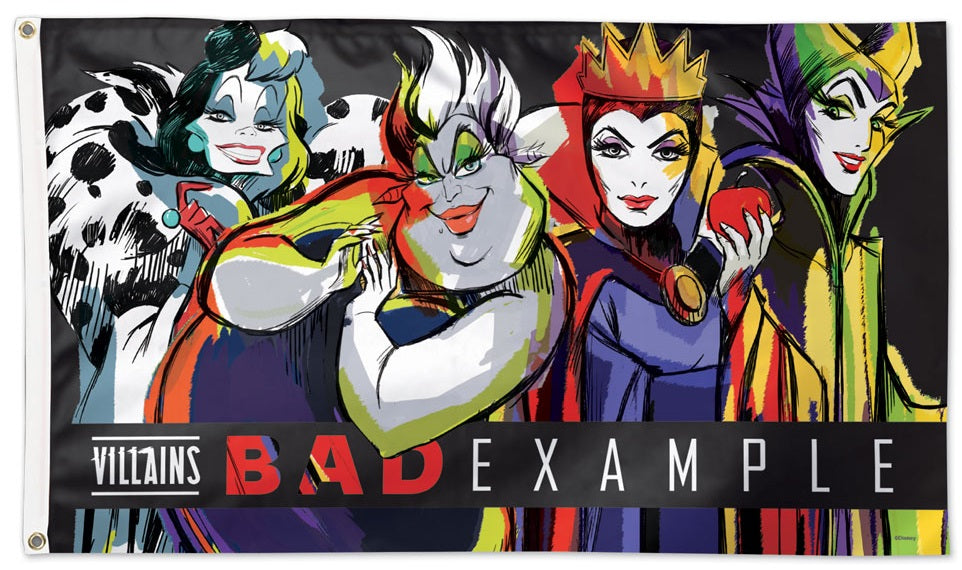 Disney Villains Flag 3x5 Queens Of Darkness heartlandflags