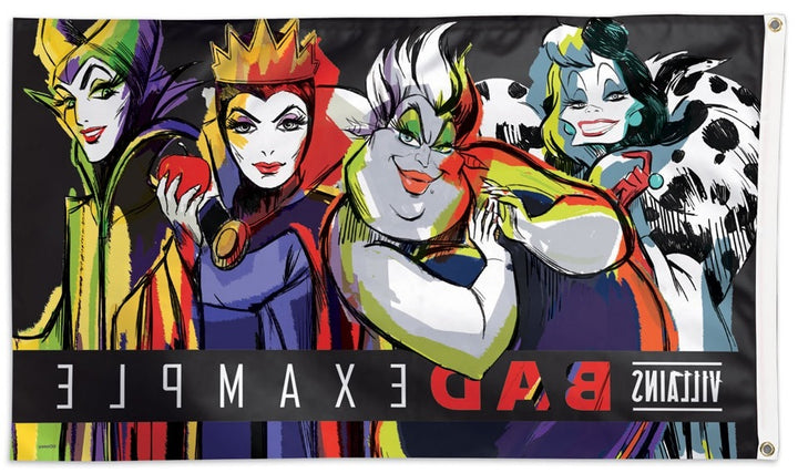 Disney Villains Flag 3x5 Queens Of Darkness heartlandflags