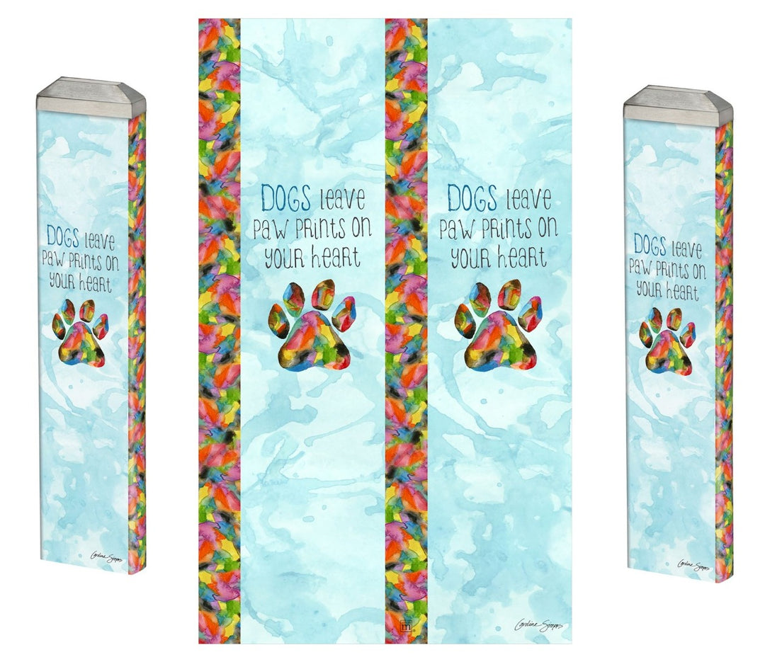 Dogs Leave Pawprints On Your Heart heartlandflags