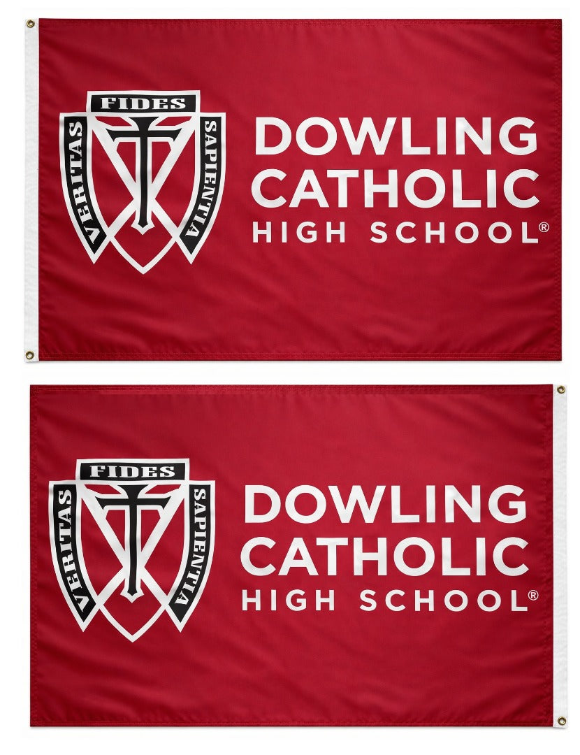 Dowling Catholic Flag 2 Sided 3x5 heartlandflags
