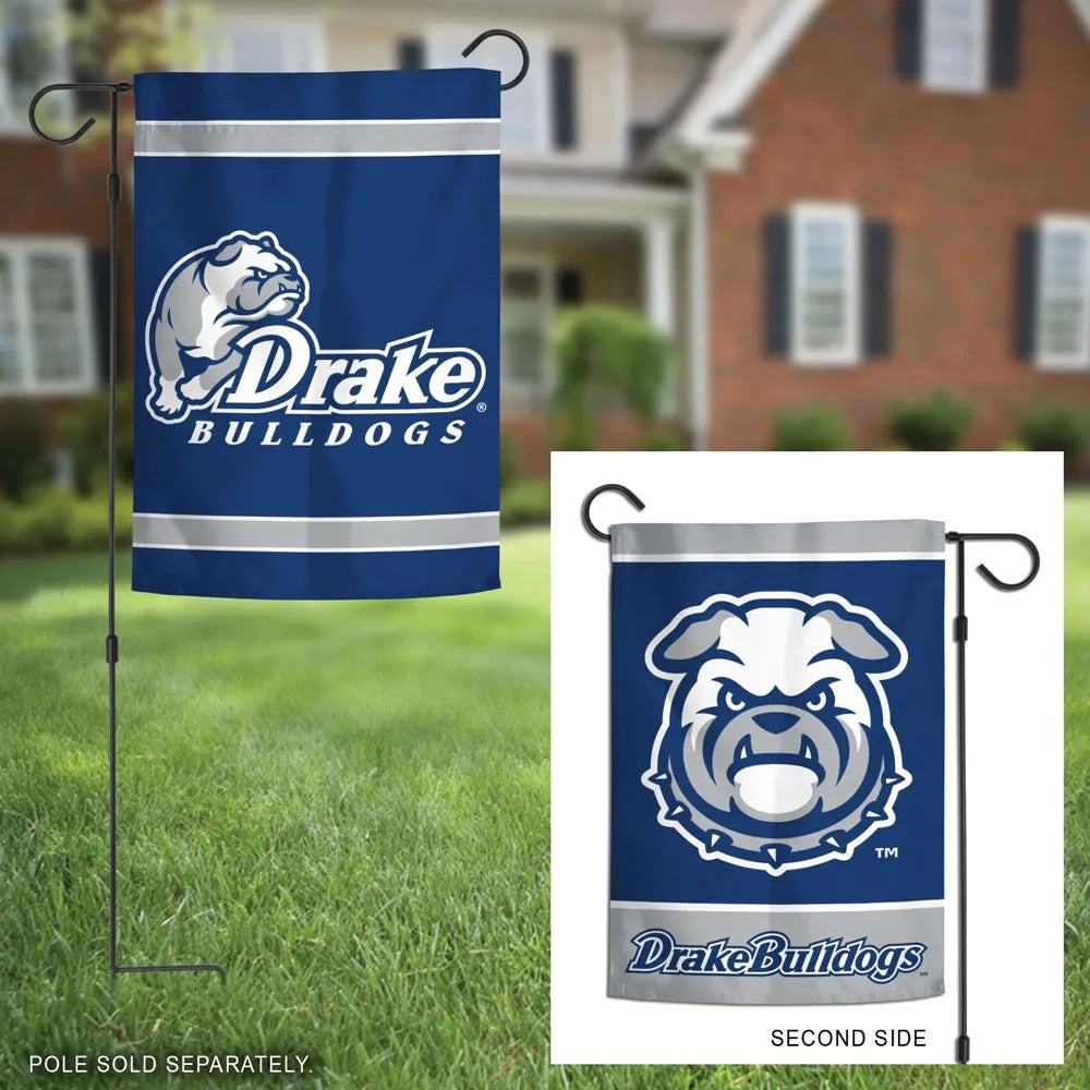Drake Bulldogs 2 Sided Garden Flag heartlandflags