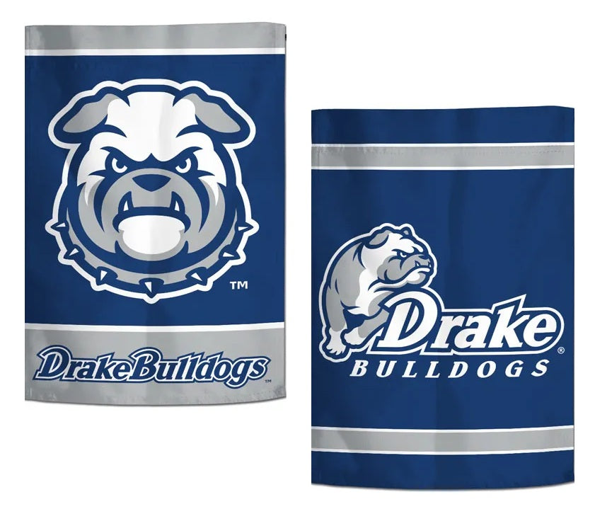 Drake Bulldogs 2 Sided Garden Flag heartlandflags