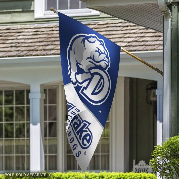 Drake Bulldogs Banner House Flag heartlandflags