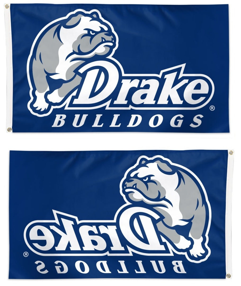 Drake Bulldogs Flag 3x5 Logo heartlandflags