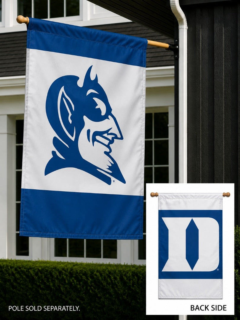 Duke Blue Devils Flag 2 Sided House Banner heartlandflags