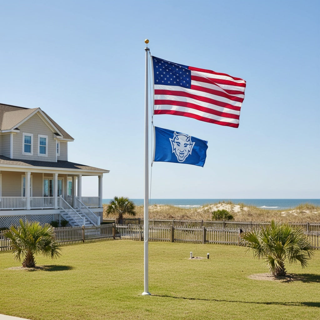 Duke Blue Devils Flag 3x5 Throwback Logo Vault heartlandflags