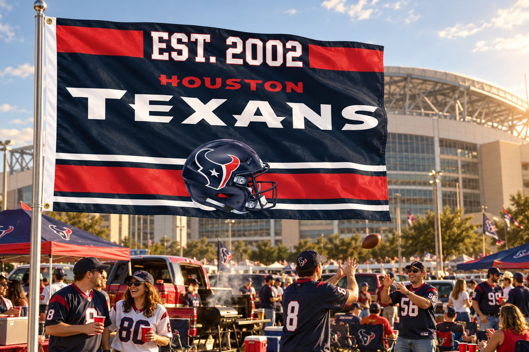 Established 2002 Houston Texans 3x5 Flag heartlandflags