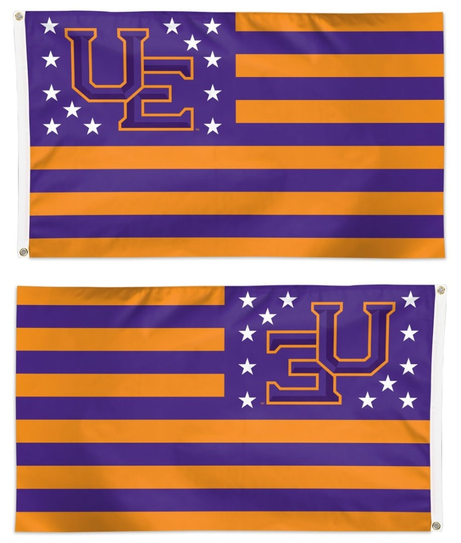 Evansville Purple Aces Flag 3x5 Americana Stars Stripes heartlandflags