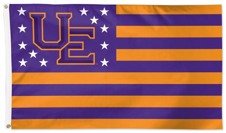 Evansville Purple Aces Flag 3x5 Americana Stars Stripes heartlandflags