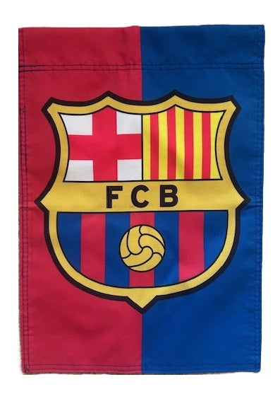 FC Barcelona 2 Sided Garden Flag heartlandflags