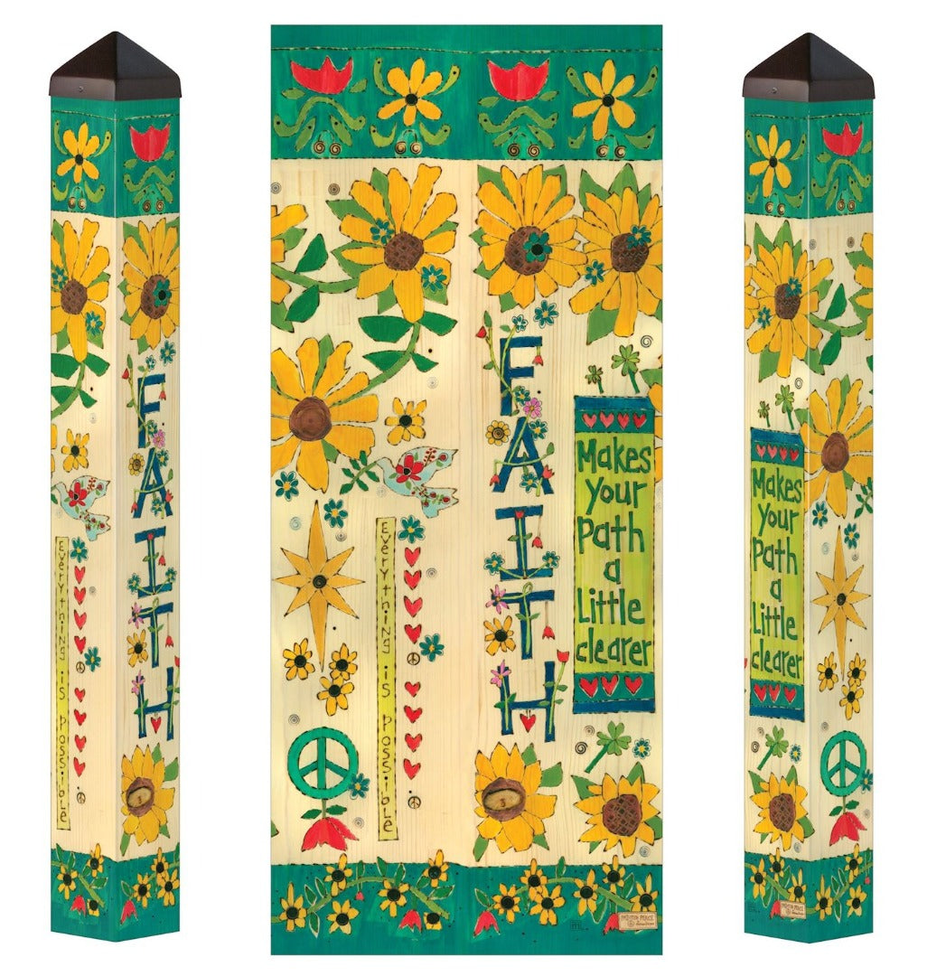 Faith Art Pole 40 Inches Tall heartlandflags