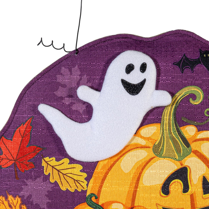 Fall and Halloween Welcome Friends Door Decoration heartlandflags