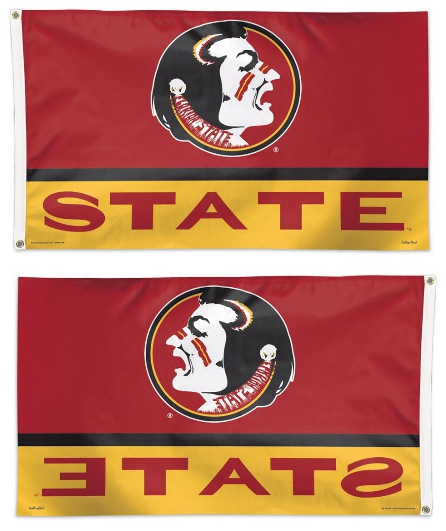 Florida State Seminoles Flag 3x5 Throwback Logo heartlandflags