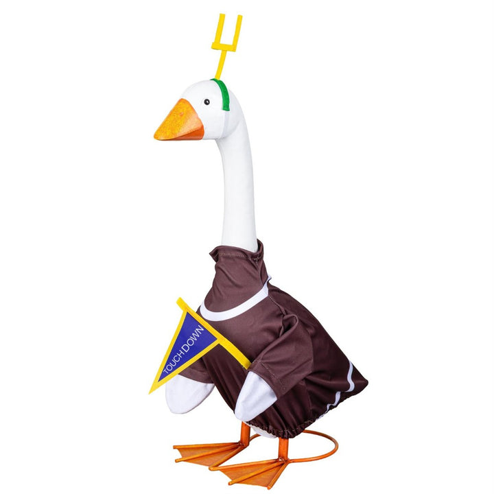 Football Goal Post Porch Goose Outfit heartlandflags