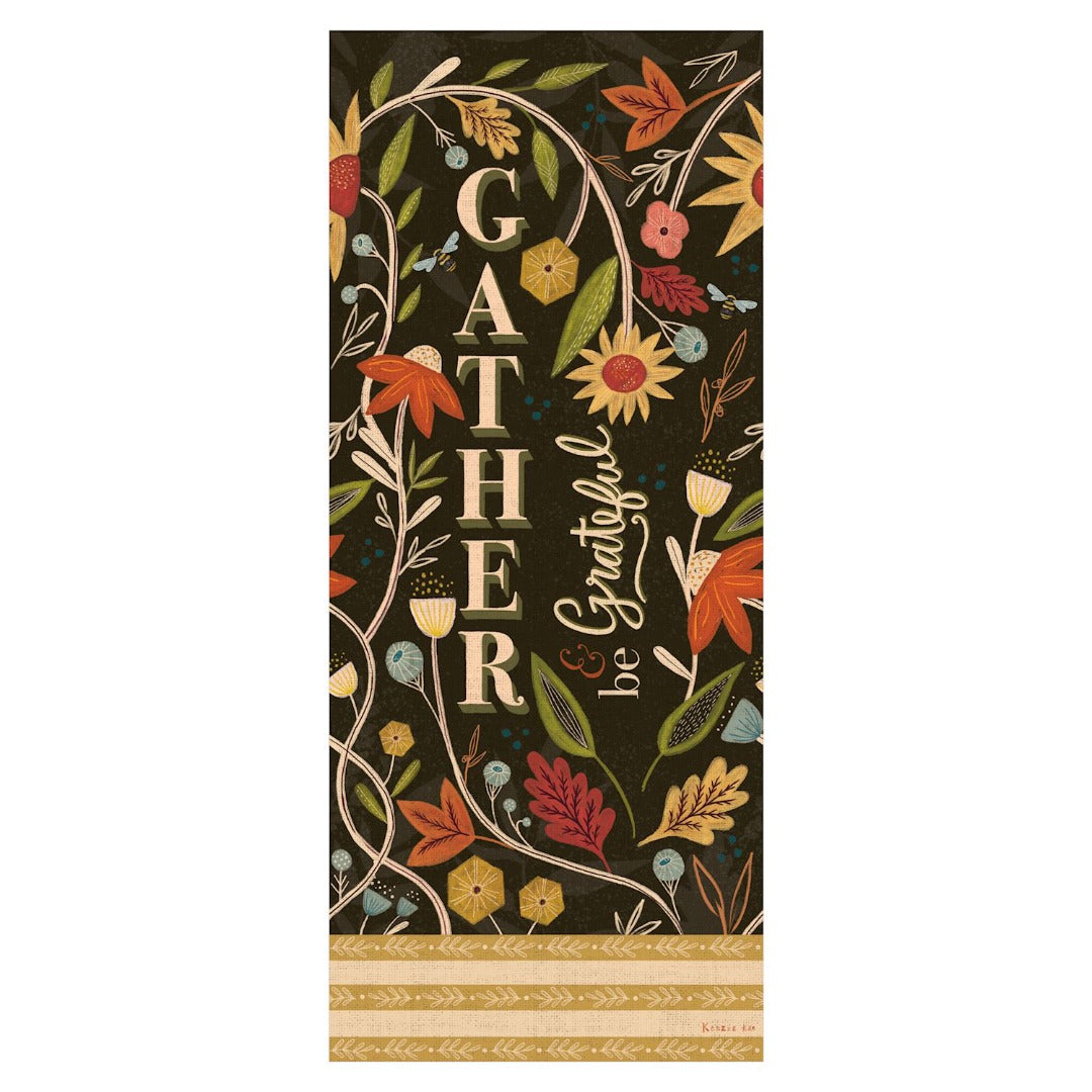 Gather And Be Grateful Art Pole 40 Inch heartlandflags