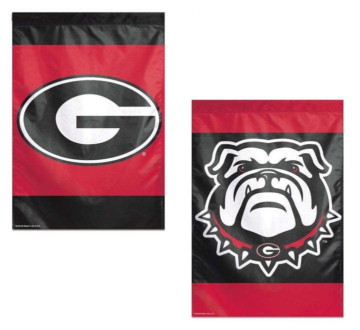 Georgia Bulldogs Banner 2 Sided House Flag heartlandflags