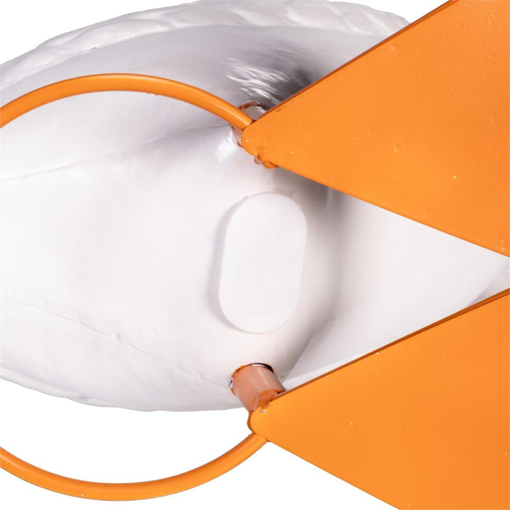 Giddy The Porch Goose Metal Statue heartlandflags