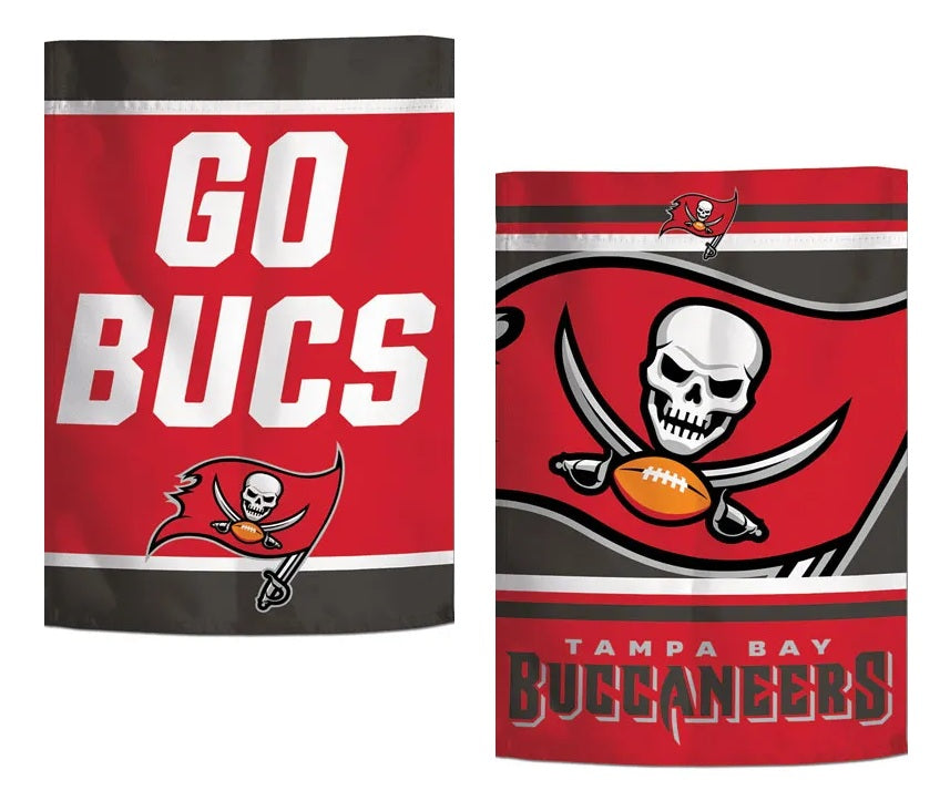 Go Bucs 2 Sided Garden Flag Tampa Bay heartlandflags
