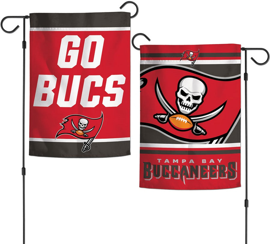 Go Bucs 2 Sided Garden Flag Tampa Bay heartlandflags