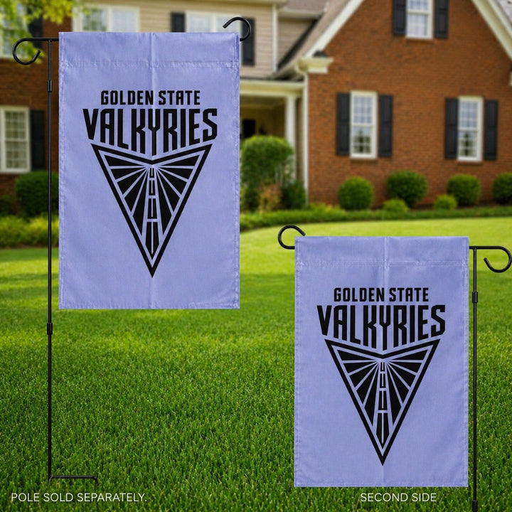 Golden State Valkyries 2 Sided Garden Flag heartlandflags
