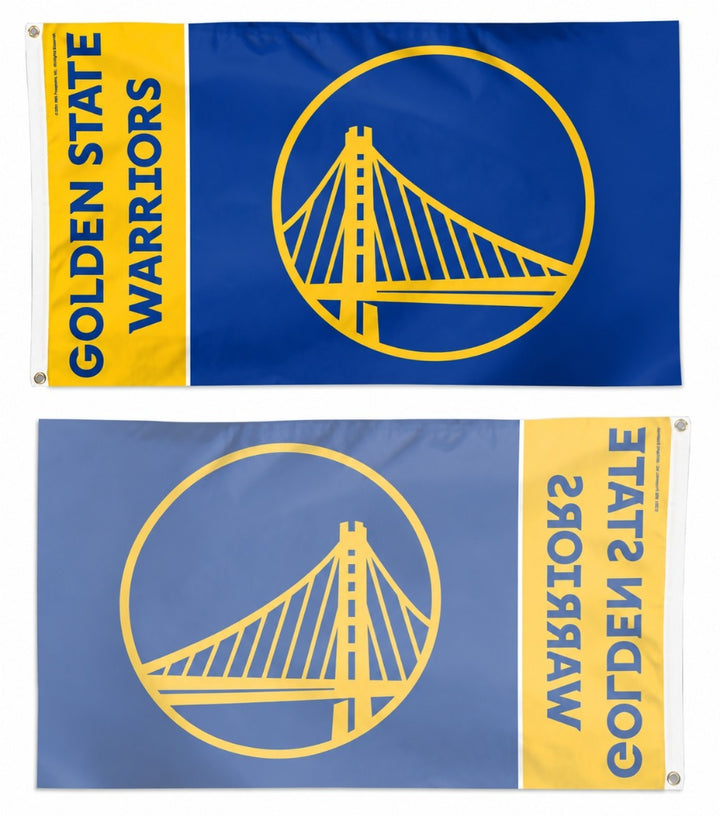 Golden State Warriors Team Block 3x5 Flag heartlandflags
