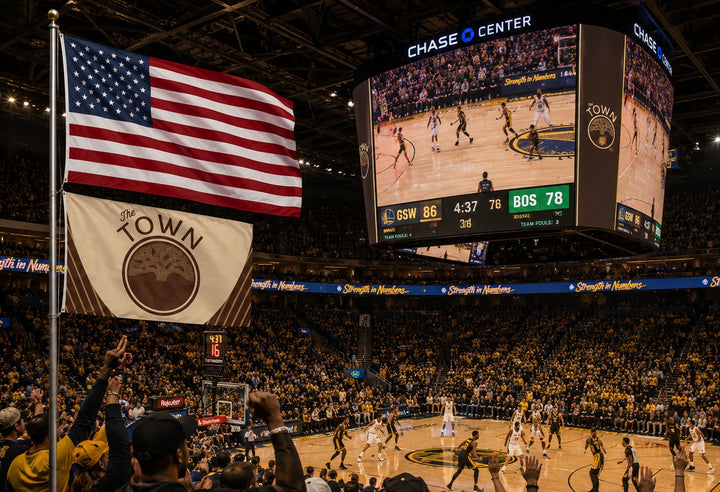 Golden State Warriors The Town 3x5 Flag heartlandflags
