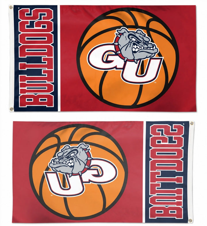 Gonzaga Bulldogs 3x5 Basketball Flag heartlandflags