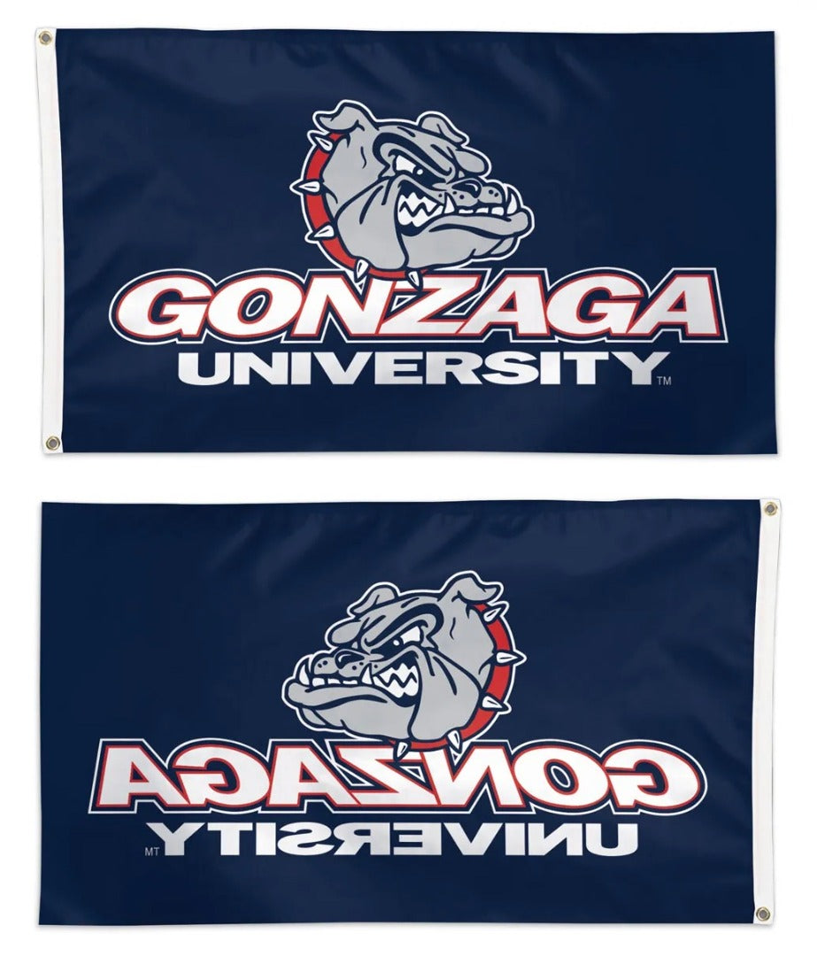 Gonzaga University Flag 3x5 Deluxe Bulldogs heartlandflags