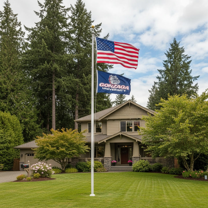 Gonzaga University Flag 3x5 Deluxe Bulldogs heartlandflags