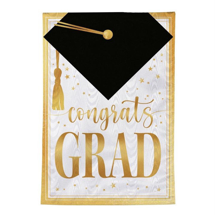 Graduation 2 Sided Garden Flag heartlandflags