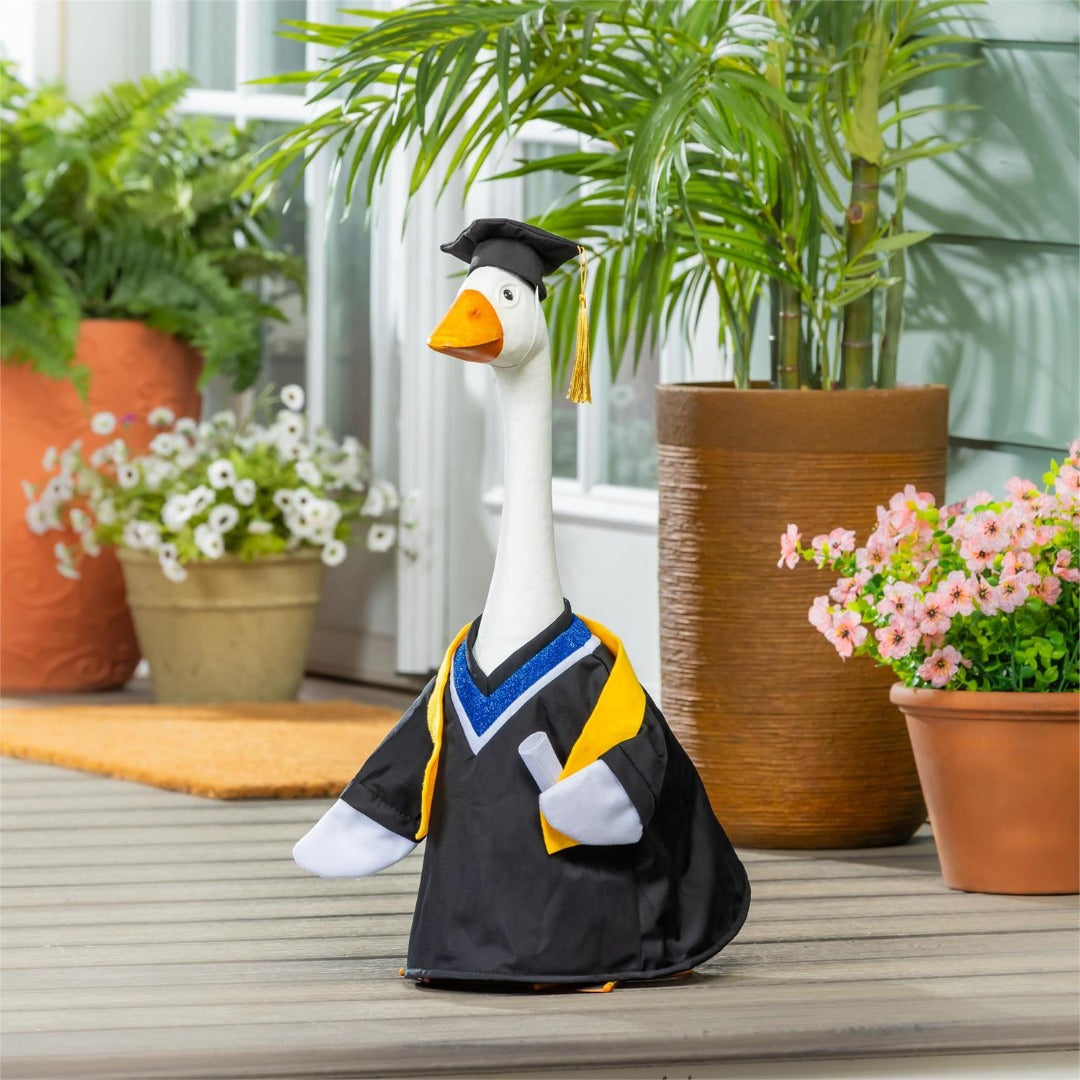 Graduation Day Porch Goose Outfit heartlandflags