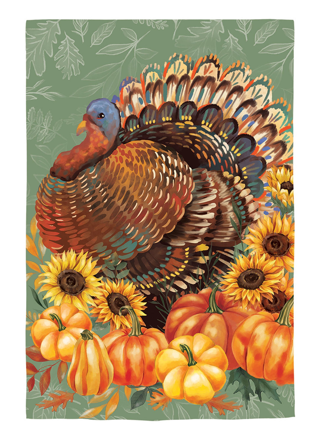 Grateful Gatherings Turkey 2 Sided Banner heartlandflags