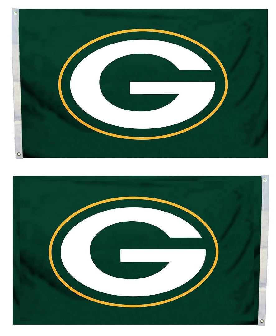 Green Bay Packers Flag 2 Sided 4x6 heartlandflags