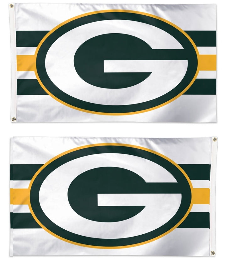 Green Bay Packers Flag 2 Sided Stripe heartlandflags