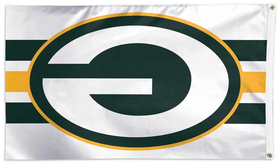 Green Bay Packers Flag 3x5 Away Stripe heartlandflags