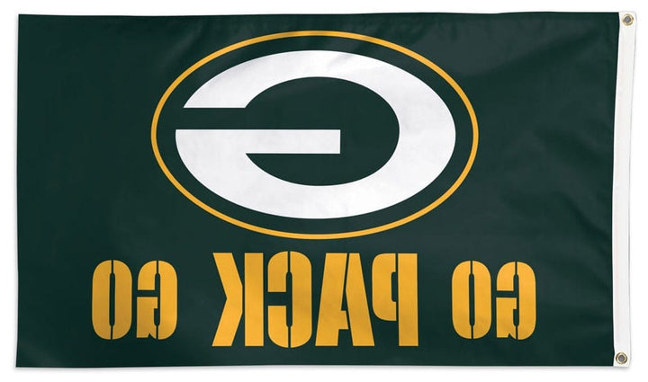 Green Bay Packers Flag 3x5 Go Pack Go heartlandflags