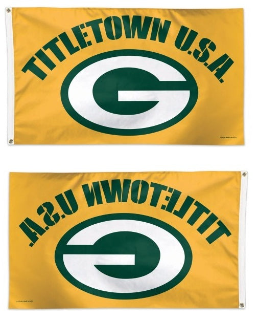 Green Bay Packers Flag 3x5 Titletown USA heartlandflags