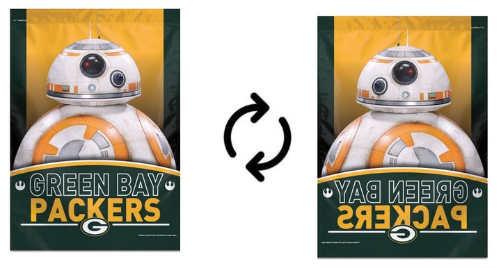 Green Bay Packers Star Wars Banner heartlandflags