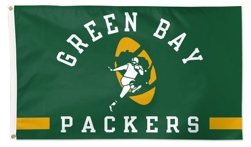 Green Bay Packers Throwback Flag 3x5 heartlandflags