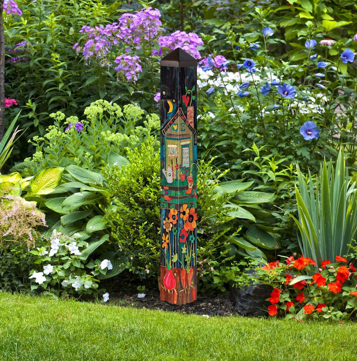 Grow Love 40 Inch Art Pole heartlandflags
