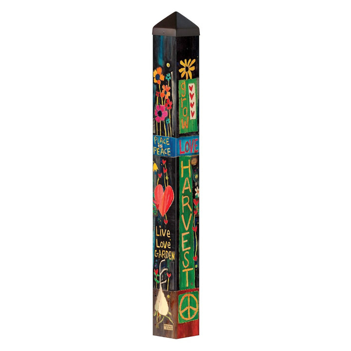Grow Love 40 Inch Art Pole heartlandflags