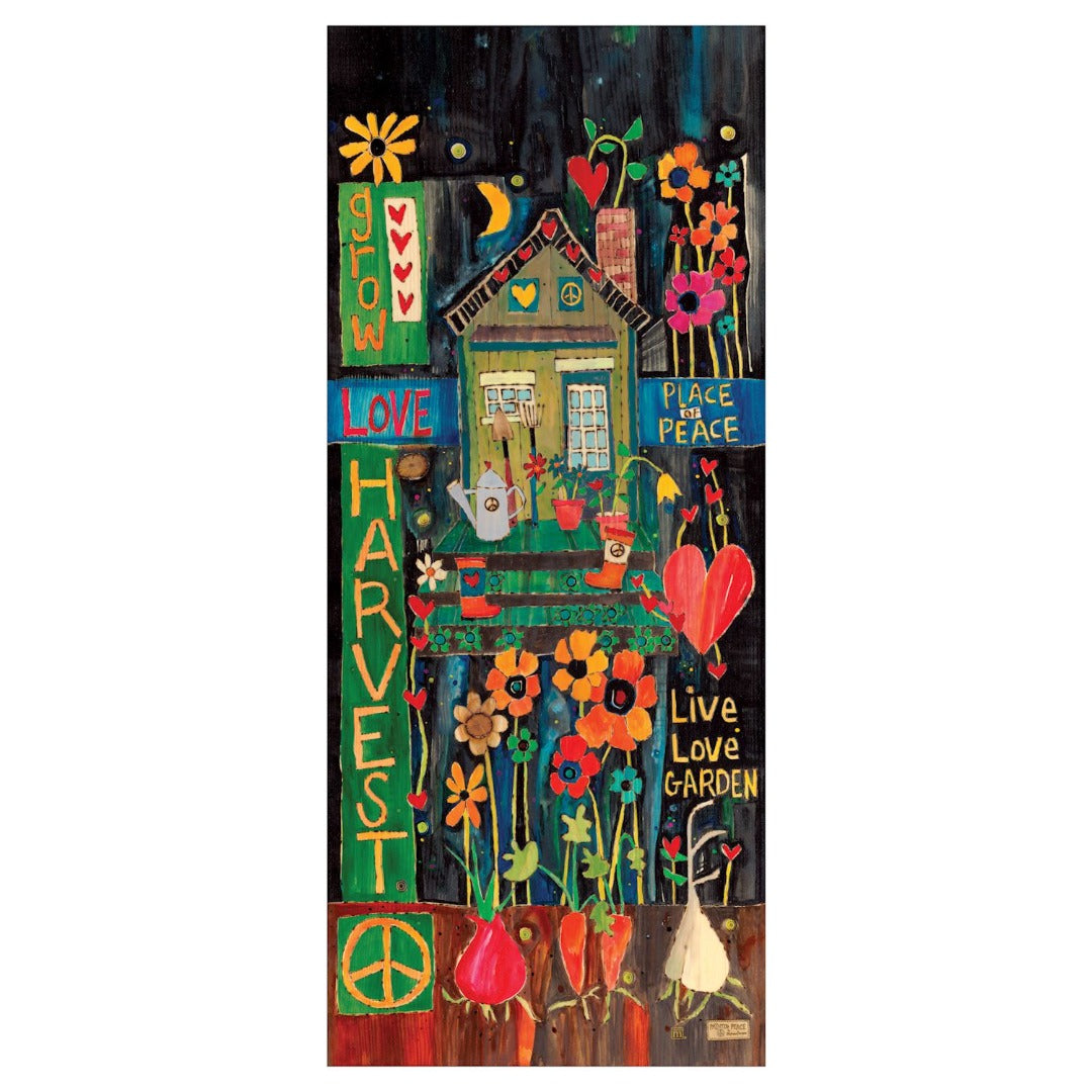 Grow Love 40 Inch Art Pole heartlandflags