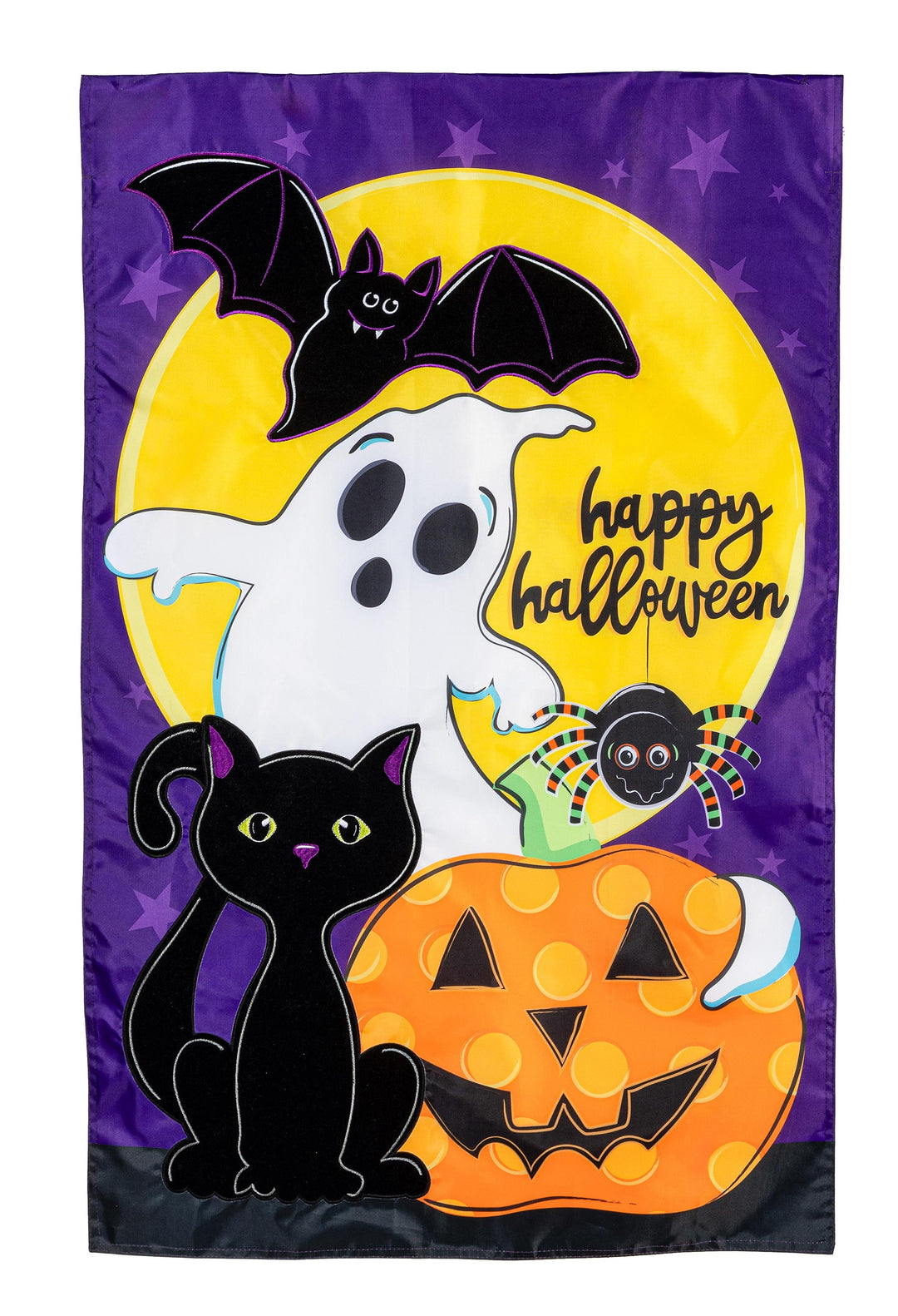 Halloween Friends 2 Sided Banner heartlandflags