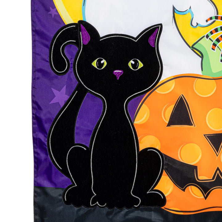 Halloween Friends 2 Sided Banner heartlandflags