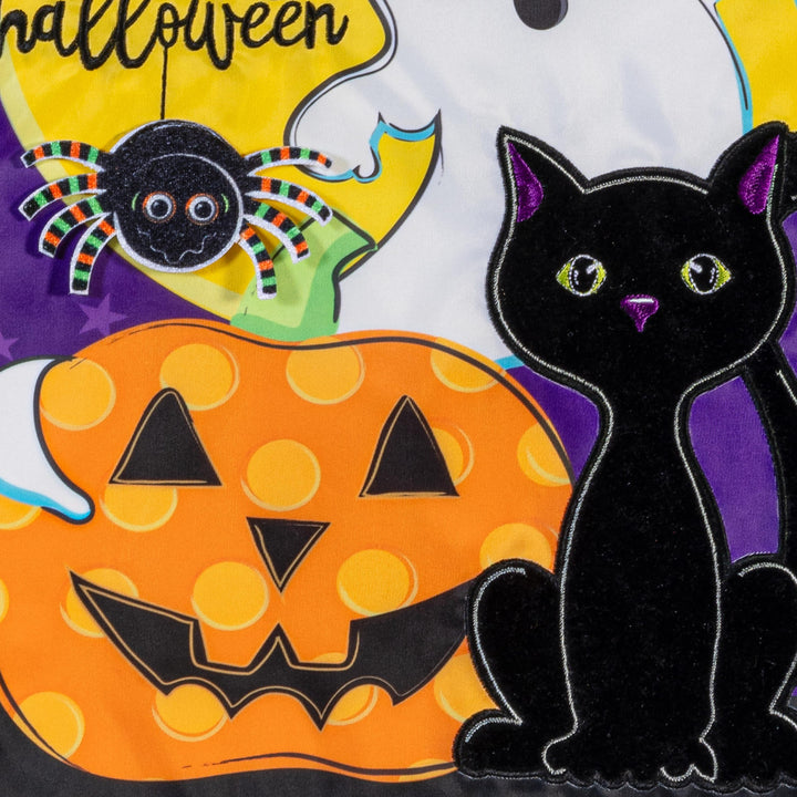 Halloween Friends 2 Sided Garden Flag heartlandflags