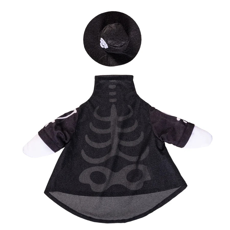 Halloween Glow-in-the-Dark Skeleton Porch Goose Outfit heartlandflags
