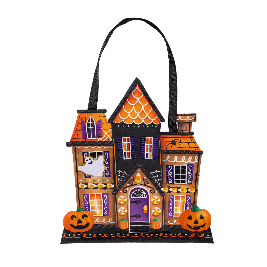 Halloween Trick Or Sweets Haunted House Door Decoration heartlandflags