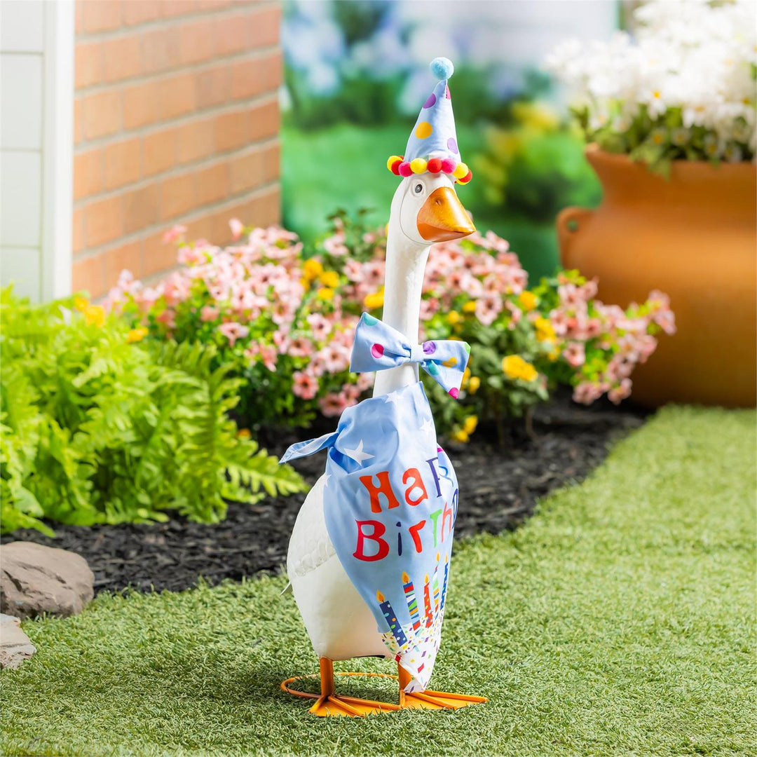 Happy Birthday Boy Outfit for Giddy the Goose heartlandflags