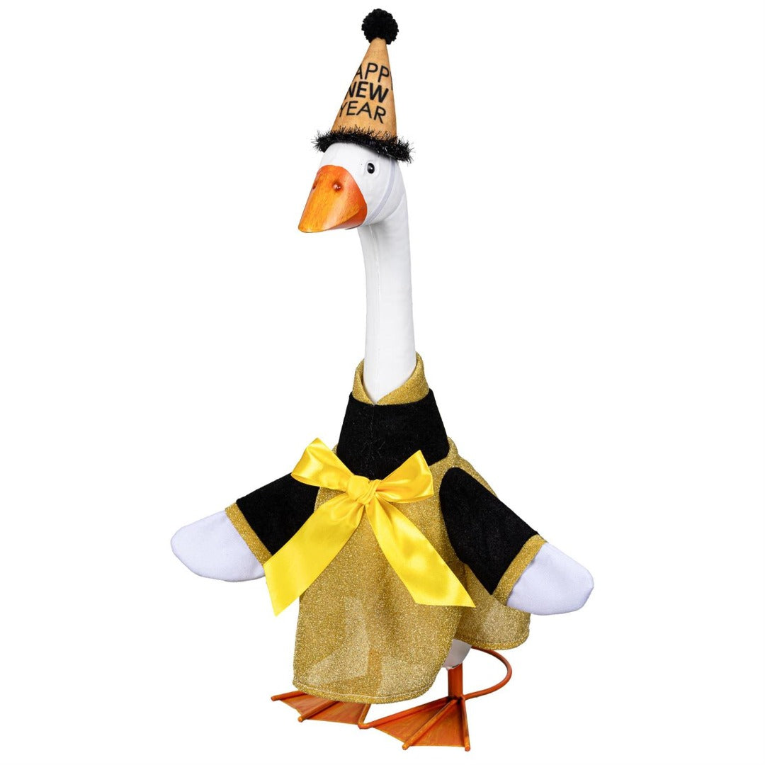 Happy New Year Dress Porch Goose Outfit heartlandflags