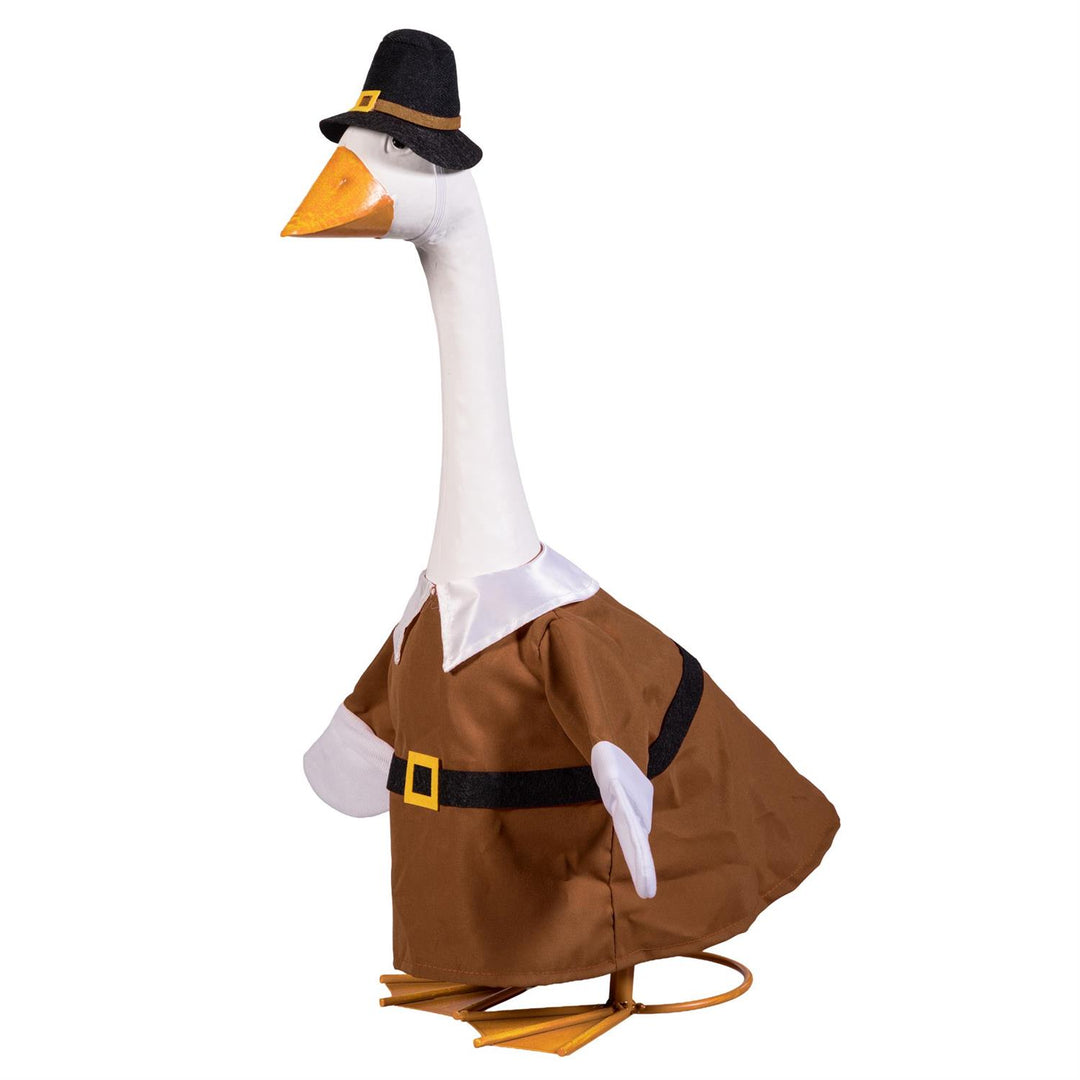 Harvest Pilgrim Porch Goose Outfit Giddy heartlandflags